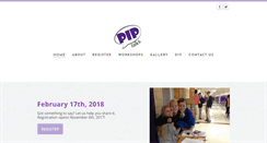 Desktop Screenshot of piptalks.com